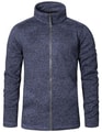 Heren Fleece Vest Promodoro 7720 heather Blue